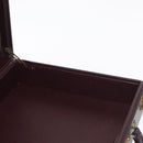 LOUIS VUITTON Taiga President Briefcase Acajou LV Auth 154896-25