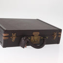 LOUIS VUITTON Taiga President Briefcase Acajou LV Auth 154896-6