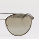 PRADA Sunglasses metal Brown SPR62T Auth 154897-4