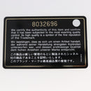 CHANEL Camelia Pouch Leather Ivory Gold CC Auth 154902-19