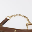 GUCCI GG Canvas Coin Purse Beige Gold 120971 Auth 154904-8