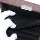 CELINE C Macadam Canvas Jewelry Box Brown Silver Auth 154905V-12