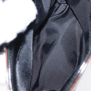 CELINE Macadam Canvas Hand Bag PVC Brown Black Auth 154907-11