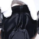 CELINE Macadam Canvas Hand Bag PVC Brown Black Auth 154907-12