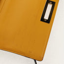 Salvatore Ferragamo Gancini Small Sofia Bag Leather 2way Brown Gold Auth 154911V-20