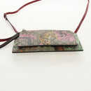 GUCCI GG Supreme Bengal Tiger Flower Bag PVC Beige Gold 454111 Auth 154913SAM-5