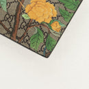 GUCCI GG Supreme Bengal Tiger Flower Bag PVC Beige Gold 454111 Auth 154913SAM-14