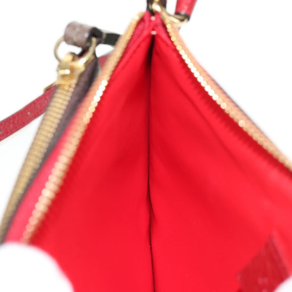 GUCCI GG Supreme Bengal Tiger Flower Bag PVC Beige Gold 454111 Auth 154913SAM