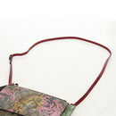 GUCCI GG Supreme Bengal Tiger Flower Bag PVC Beige Gold 454111 Auth 154913SAM-9