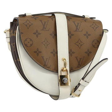 LOUIS VUITTON Monogram Reverse Shanty Lock Shoulder Bag M43645 LV Auth 154914SM