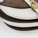 LOUIS VUITTON Monogram Reverse Shanty Lock Shoulder Bag M43645 LV Auth 154914SM-16