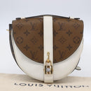 LOUIS VUITTON Monogram Reverse Shanty Lock Shoulder Bag M43645 LV Auth 154914SM-13