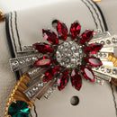 Miu Miu Mew Lady Shoulder Bag Leather White Gold Auth 154916V-25