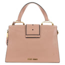 Miu Miu Mew Lady Hand Bag Leather 2way Pink Gold Auth 154917V-3