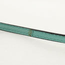 FENDI Micro Peek A Boo Hand Bag Leather 2way Turquoise Blue Silver Auth 154920V-9