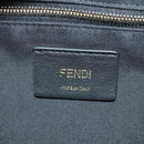 FENDI Zucca Canvas Zainomini Backpack Brown Black gold Auth 154921SAM-18