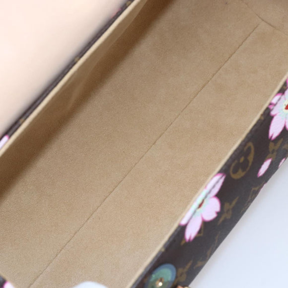 LOUIS VUITTON Monogram Cherry Blossom Papillon GM Bag M92009 LV Auth 154924SM