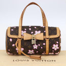 LOUIS VUITTON Monogram Cherry Blossom Papillon GM Bag M92009 LV Auth 154924SM-12