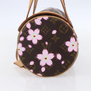 LOUIS VUITTON Monogram Cherry Blossom Papillon GM Bag M92009 LV Auth 154924SM-4