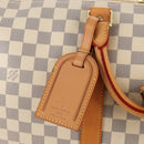 LOUIS VUITTON Damier Azur Keepall 50 Boston Bag N41430 LV Auth 154925V-20