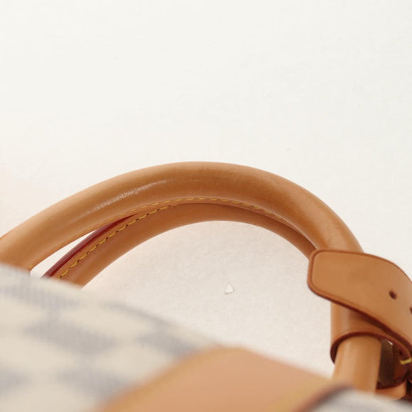 LOUIS VUITTON Damier Azur Keepall 50 Boston Bag N41430 LV Auth 154925V