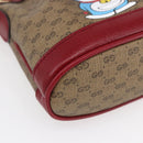 GUCCI Micro GG Supreme Doraemon Mini Bucket Bag PVC Beige 647801 Auth 154926SAM-11