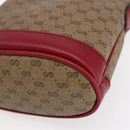 GUCCI Micro GG Supreme Doraemon Mini Bucket Bag PVC Beige 647801 Auth 154926SAM-12