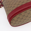 GUCCI Micro GG Supreme Doraemon Mini Bucket Bag PVC Beige 647801 Auth 154926SAM-13