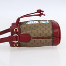GUCCI Micro GG Supreme Doraemon Mini Bucket Bag PVC Beige 647801 Auth 154926SAM-4