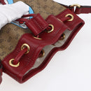 GUCCI Micro GG Supreme Doraemon Mini Bucket Bag PVC Beige 647801 Auth 154926SAM-6