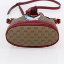 GUCCI Micro GG Supreme Doraemon Mini Bucket Bag PVC Beige 647801 Auth 154926SAM-9