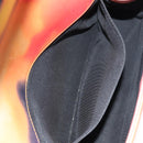 CHANEL Boy Chanel Medium Chain Bag Lamb Skin Orange Silver CC Auth 154930V-24