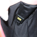 CHANEL Boy Chanel Medium Chain Bag Lamb Skin Orange Silver CC Auth 154930V-12