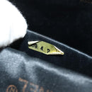 CHANEL Matelasse Chain Shoulder Bag Satin Black Gold CC Auth 154932SAV-22