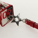 Christian Dior Hardcore Pouch Canvas White Red Auth 154937V-12