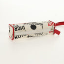 Christian Dior Hardcore Pouch Canvas White Red Auth 154937V-6