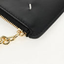Maison Margiela 4 Stitch Fragment Case Compact Wallet Leather Black Auth 154938M-11