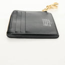 Maison Margiela 4 Stitch Fragment Case Compact Wallet Leather Black Auth 154938M-4