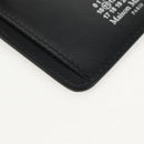 Maison Margiela 4 Stitch Fragment Case Compact Wallet Leather Black Auth 154938M-9