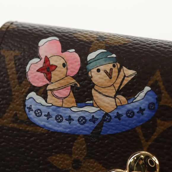 LOUIS VUITTON Vivienne Porte Monnaie Rosary Coin Purse M15323 LV Auth 154939SM