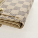 LOUIS VUITTON Damier Azur Portefeuille Koala Trifold Wallet N60013 Auth 154940V-16