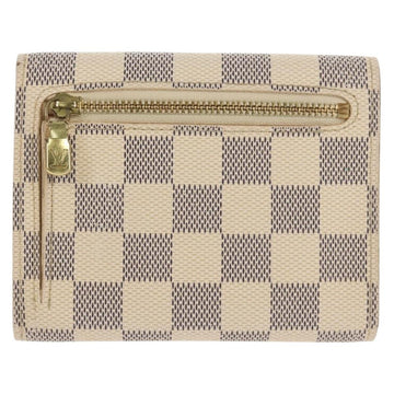 LOUIS VUITTON Damier Azur Portefeuille Koala Trifold Wallet N60013 Auth 154940V - 0