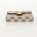 LOUIS VUITTON Damier Azur Portefeuille Koala Trifold Wallet N60013 Auth 154940V-6