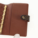 LOUIS VUITTON Monogram Panda Agenda PM Day Planner Cover R20011 LV Auth 154941V-18