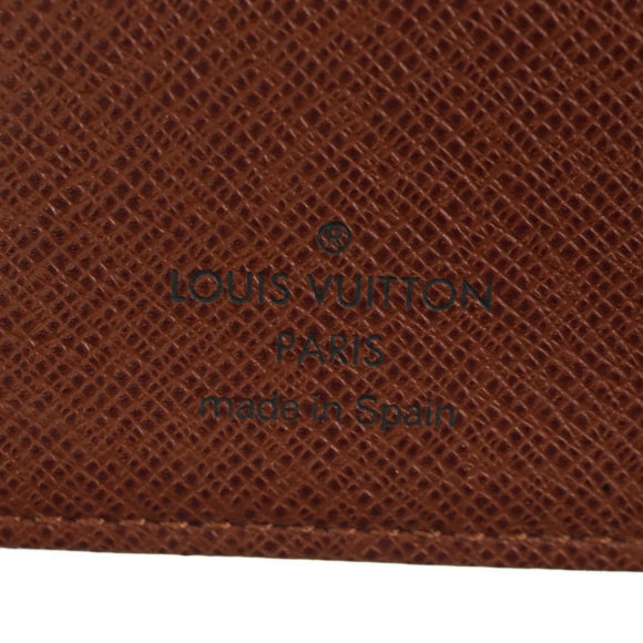 LOUIS VUITTON Monogram Panda Agenda PM Day Planner Cover R20011 LV Auth 154941V