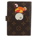 LOUIS VUITTON Monogram Panda Agenda PM Day Planner Cover R20011 LV Auth 154941V-2