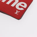 LOUIS VUITTON Epi Supreme Portefeuille Slender Wallet Red M67717 Auth 154943SM-17