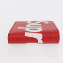 LOUIS VUITTON Epi Supreme Portefeuille Slender Wallet Red M67717 Auth 154943SM-3