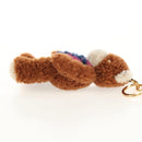 LOUIS VUITTON Porte Cles LV Teddy Bear Key Holder Mohair M69854 Auth 154944SAM-10