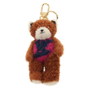 LOUIS VUITTON Porte Cles LV Teddy Bear Key Holder Mohair M69854 Auth 154944SAM-13